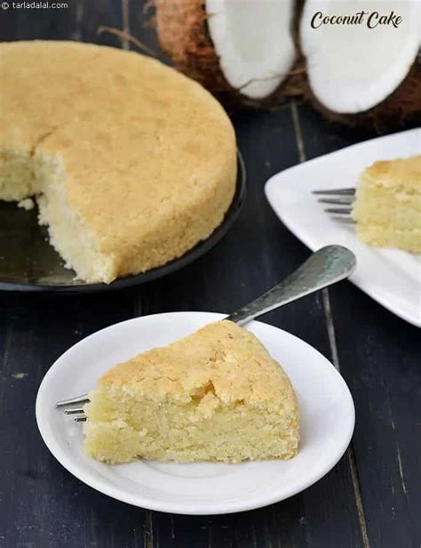 How to make Eggless Coconut Sponge Cake Recipe