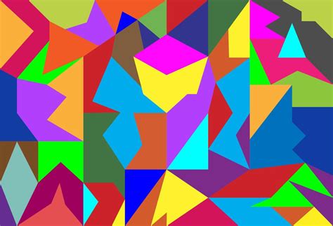 Pop art polygon design with modern colorful or digital graphic. 5927926 Vector Art at Vecteezy