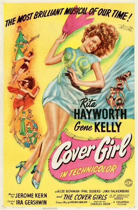 “Cover Girl” (Columbia, 1944). Rita Hayworth as Rusty Parker and ...