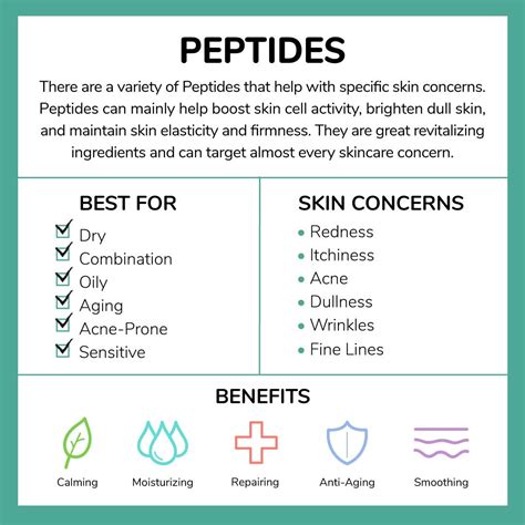 Ingredient 101: Peptides | Peptides skin care, Skin treatments, Skincare