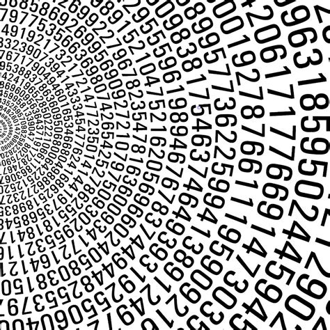 1090 decimal places of Pi art print - Numbers of Pi Mathematics print