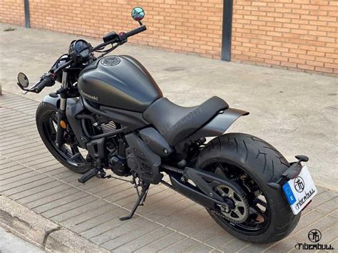 Kawasaki Vulcan S 650 custom transformación a 240 - Fiber Bull Motorcycles