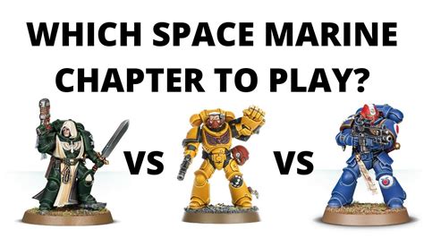 Warhammer 40k Space Marine Chapters