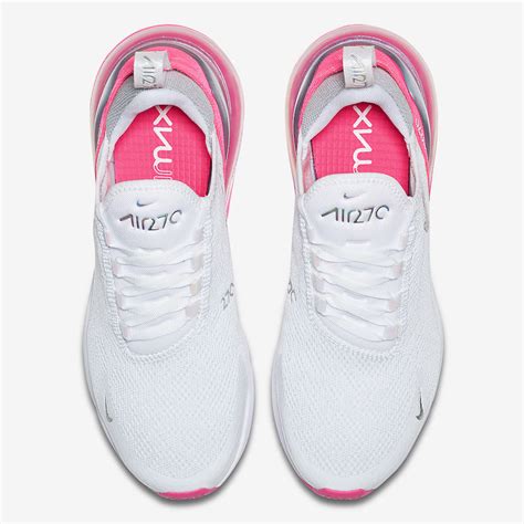 Nike Air Max 270 in White and Pink | Sneakers Cartel