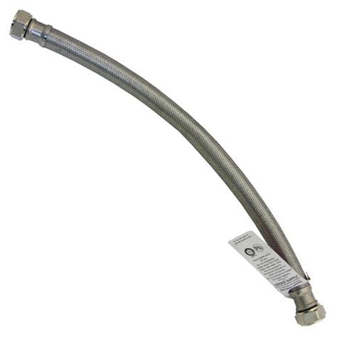 Larsen Supply .75in. FIP x .75in. FIP x 24in. Hot Water Heater Hose Connector 10-134 - Walmart.com