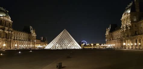 Louvre Museum 루브르박물관 Night View - Free photo on Pixabay