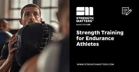 Strength Training for Endurance Athletes