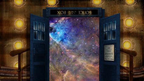 10th Doctor TARDIS Wallpaper by xxtayce on DeviantArt