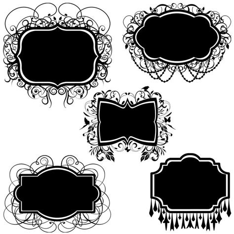 Frames Clip Art Clipart Elegant Frames Clip Art Clipart - Etsy