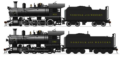 Norfolk and Western M class 4-8-0 by Andrewk4 on DeviantArt