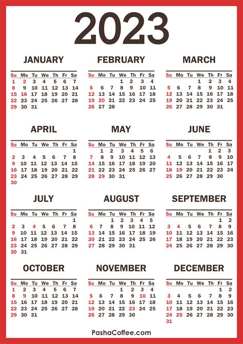 2023 Calendar With Holidays Printable Pdf – Get Calendar 2023 Update