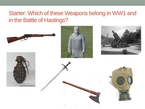 Weapons in the Batlle of Hastings | Teaching Resources