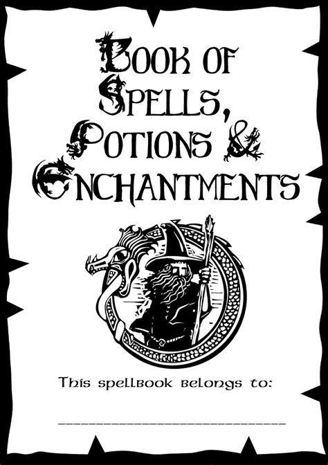 Dnd Spellbook Dungeons and Dragons Spells Wizard Spell - Etsy Norway