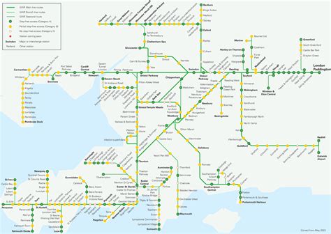 Map of the network - Devon and Cornwall Rail Partnership