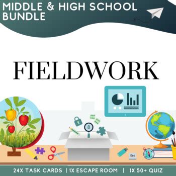 Fieldwork - Geography by Cre8tive Resources | Teachers Pay Teachers