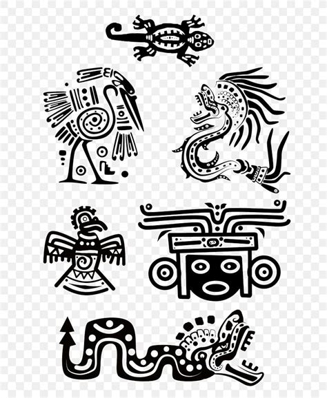 Maya Civilization Tattoo Aztec Symbol Ancient Maya Art, PNG, 707x1000px ...