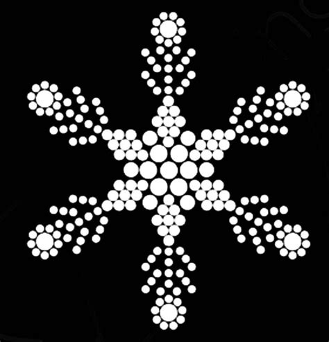 Pin by Vicky Brooker on Dot Painting | Dot painting, Painting snowflakes, Christmas mandala