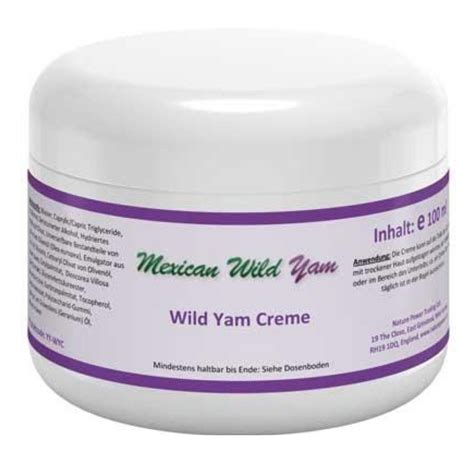 Wild Yam Cream Recipe - Arezepte.com