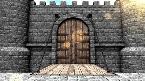 Castle Drawbridge Stock Animation | 2964652