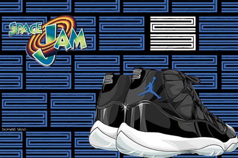 🔥 [50+] Jordan 11 Space Jam Wallpapers | WallpaperSafari