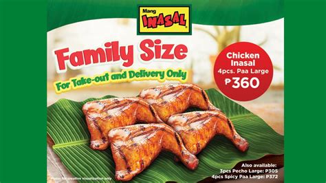 Mang Inasal Favorites Now Come In Family Size | Love, Teacher Angel