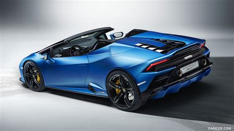 Lamborghini Huracán EVO RWD Spyder | 2021MY | Rear Three-Quarter