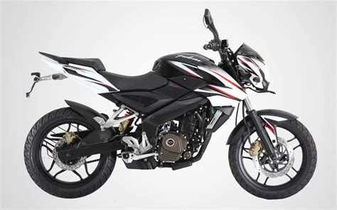 Bajaj Pulsar 200NS Gets a New Black & White Shade