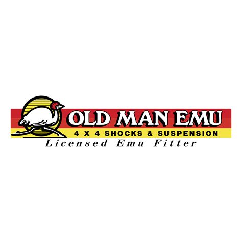 Old Man Emu Suspension Logo PNG Transparent & SVG Vector - Freebie Supply