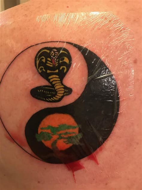 Just got this tattoo today. : r/cobrakai