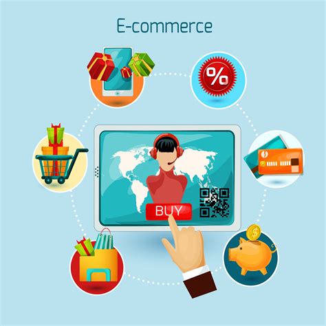 E-commerce Concept Illustration 459404 Vector Art at Vecteezy