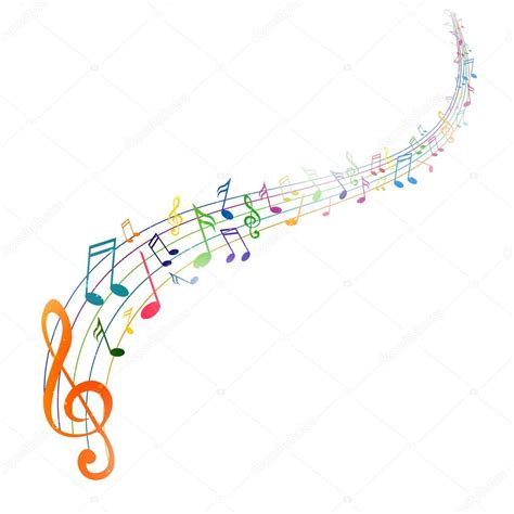 Colorful Music Notes Border | Free download on ClipArtMag