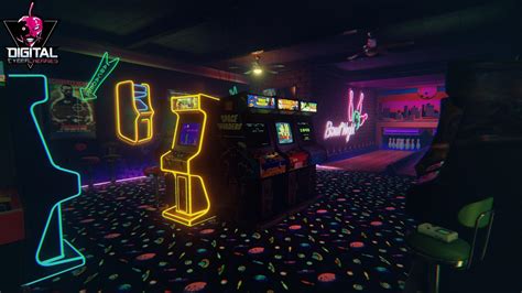 Neon Arcade Wallpapers - Top Free Neon Arcade Backgrounds - WallpaperAccess