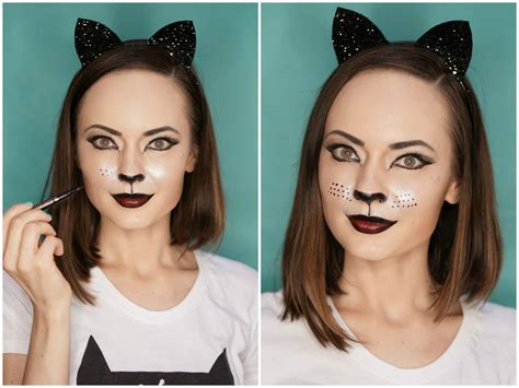 Cat Makeup - Easy-to-Repeat Halloween Makeup Tutorial