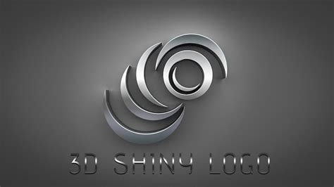 Photoshop Tutorial | How to make 3D logo design Metal - YouTube