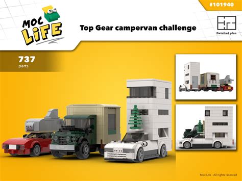 LEGO MOC Top Gear campervan challenge by MocLife | Rebrickable - Build with LEGO