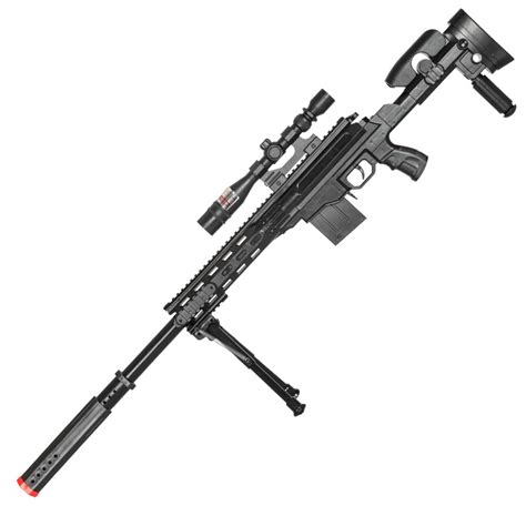 P2668 Tactical Spring Airsoft Sniper Rifle With Scope and Bipod