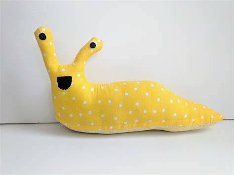 Yellow Banana Slug Plush / Yellow Stuffed Animal Banana Slug | Etsy