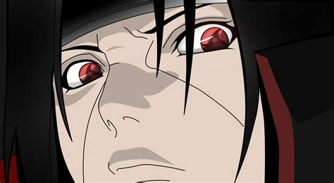 Itachi Eternal Mangekyou Sharingan Shisui I was trying to see the emotional representation of ...