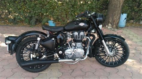 Modified bullet 350 classic like Harley Davidson - YouTube