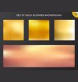 Gold gradient smooth golden gradient image Vector Image