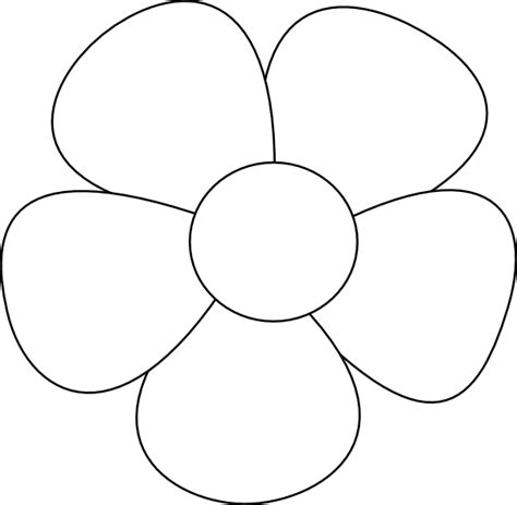 Simple Flower Clip Art at Clker.com - vector clip art online, royalty free & public domain