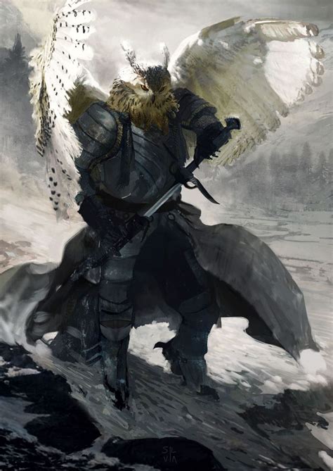 DnD owl aarakocra - Google Search | Dark fantasy art, Fantasy character ...