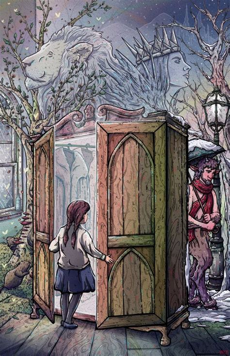 Lucy's Discovery Custom Narnia Illustration Giclée by RoseMakesArt Fanart, Narnia 3, Arte ...