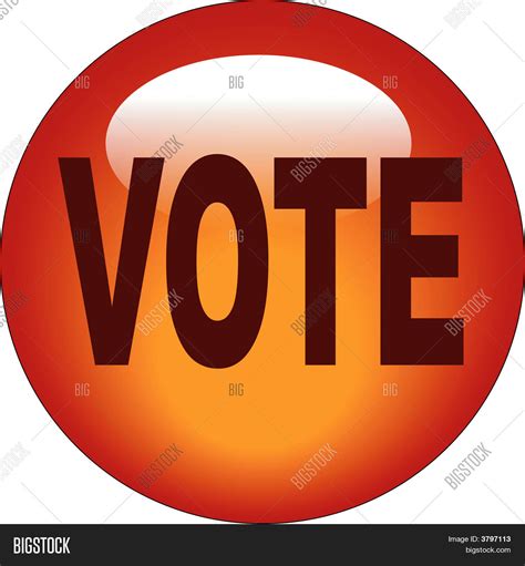 Button Vote Vector & Photo (Free Trial) | Bigstock