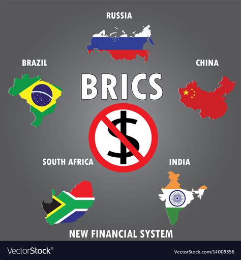 Brics countries infographics Royalty Free Vector Image