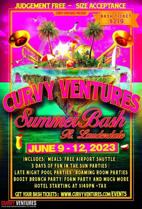 Ft. Lauderdale 2023 Summer BBW Bash June 2023