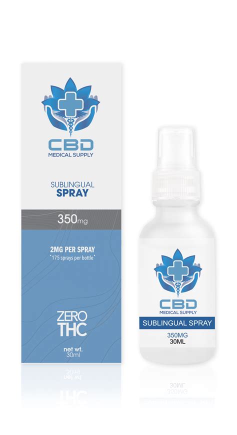 CBD 350mg Sublingual Spray - Palliative Care Corporation