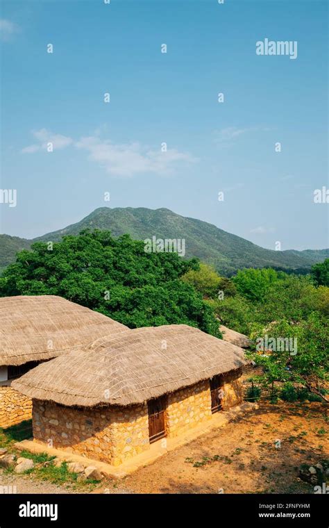 Naganeupseong Nagan folk village in Suncheon, Korea Stock Photo - Alamy