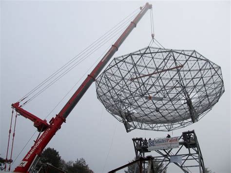 Terugplaatsing schotel Dwingeloo (Nederland) | Telescopen, Planeten