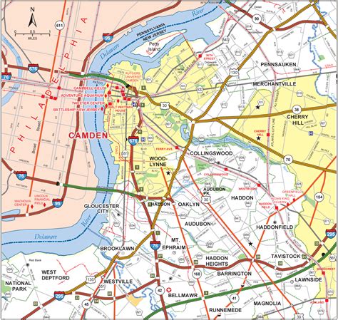 Camden Road Map - MapSof.net